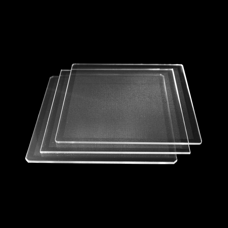 Floor Standing PMMA Lightguide Display Panel for Restaurant